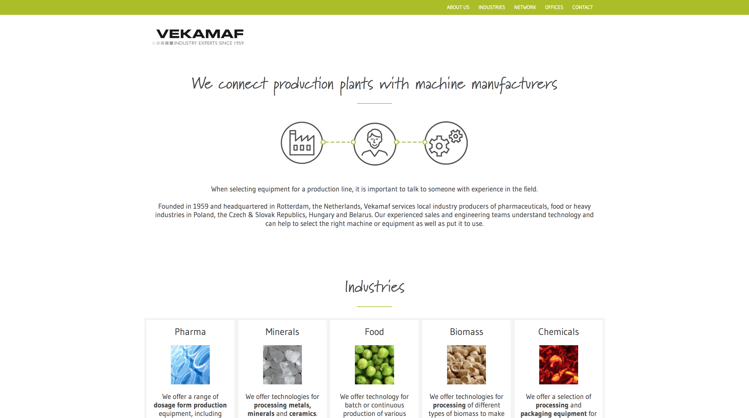 Vekamaf website